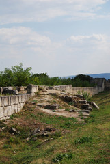 Fototapeta na wymiar The First Bulgarian Kingdom, the capital Pliska