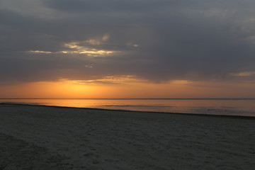 sea sunset 