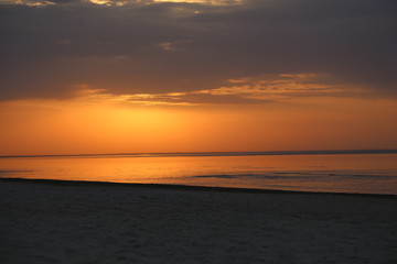 sea sunset 
