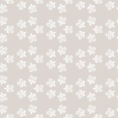 Seamless pattern in vintage style. Vector background for textile design.