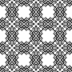 Seamless pattern in vintage style. Vector background for textile design.