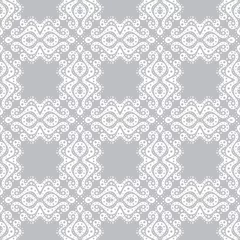 Fototapete Seamless pattern in vintage style. Vector background for textile design. © akrain