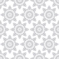 Seamless pattern in vintage style. Vector background for textile design.