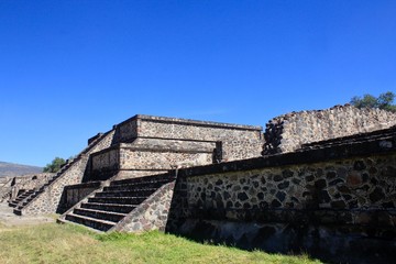 Fototapeta na wymiar Teotihuacan Pyramids Mexico
