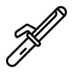 Straightener icon vector