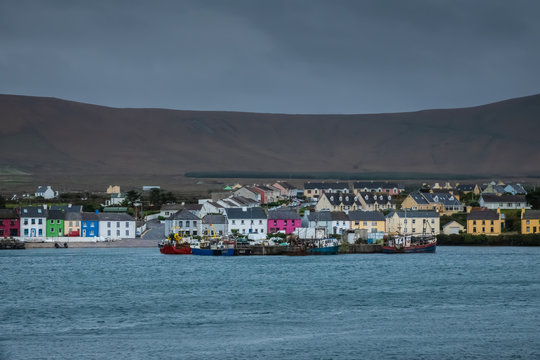 Portmagee (The Harbour), a village located on the Iveragh peninsula south of Valentia Island, Ring of Kerry, County Kerry, Ireland