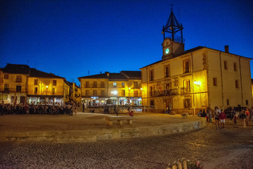 plaza mayor de Riaza