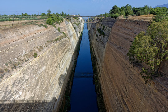 Canal de Corinthe, Gr&egrave;ce