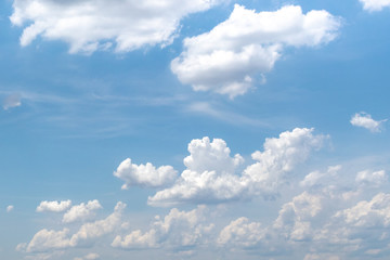 Obraz premium Clouds in the Sky