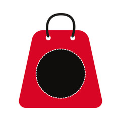 shopping bag on white background
