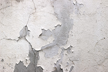 Wall plaster cement stains markings cracks detail close up