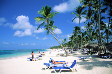 str&auml;nde,punta cana,karibik