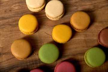 delicious colorfull macarons