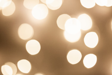 abstract christmas background with bokeh lights