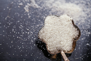 white mushroom truffle sea salt