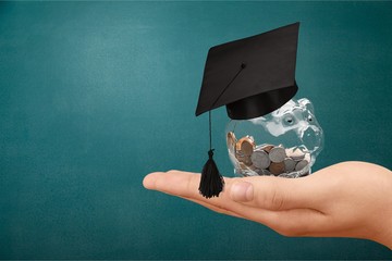 Education scholarship student icon investment money academic