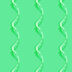 Seamless pattern background with multi-colored wavy lines.