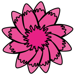 tropical flower icon