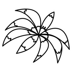 tropical flowers design