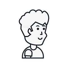 young man avatar character