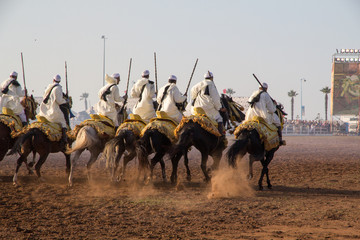 The Salon du Cheval d’El Jadida, a 6 day International thoroughbred Arabian event. 