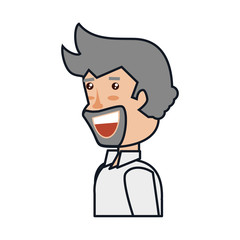 man with beard avatar character