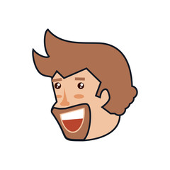 man with beard avatar character