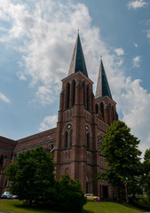 Fototapeta na wymiar Catholic church in Bregenz