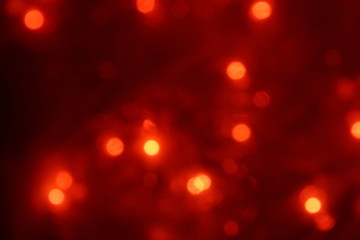 natural bokeh holiday lights background bright lights red