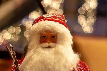 santa claus with gifts