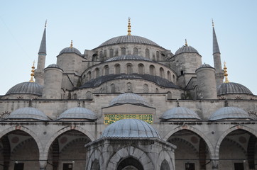 Fototapeta na wymiar Istanbul , Turkey , Sultan Ahmed Mosque