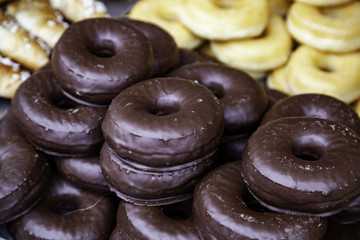 Chocolate donuts