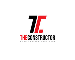 letter T C construction building road infrastructure