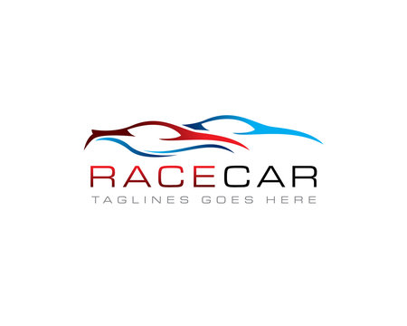 race car logo