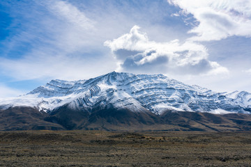 Fototapeta premium Fold mountain in Patagonia of Argentina