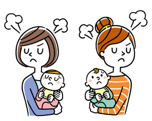 子育て：ママ友、ケンカ