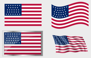 Flag of the US 31 Stars