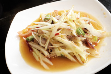 Green papaya salad