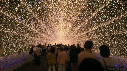 Tunnel of light