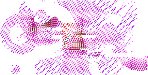 abstract vector background-Dot Graphics