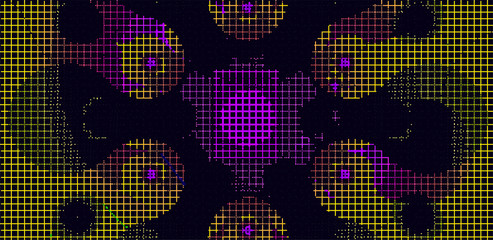 Fototapeta premium abstract vector background-Dot Graphics 