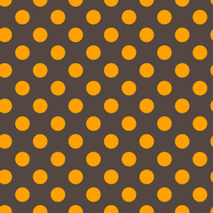 Polka dot pattern, seamless background