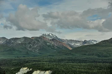 Foto op Canvas USA. Alaska. Mountain landscapes. © Oleksandr Umanskyi