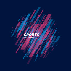 Modern colored poster for sports. Illustration suitable for design