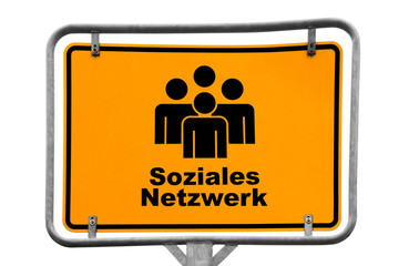 Soziales Netzwerk Wegweiser