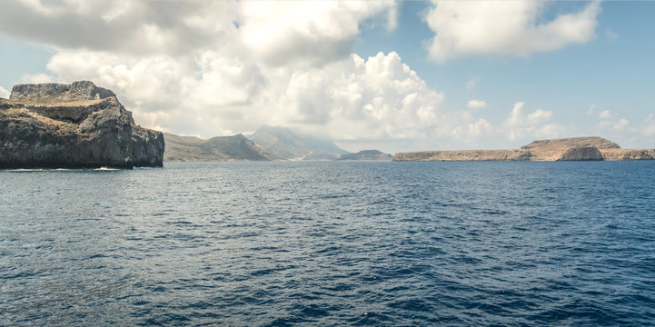 Mediterranean islands in suumer