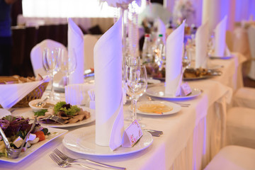 wedding banquet in a restaurant, party in a restaurant