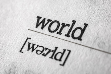 word world and phonetic alphabet