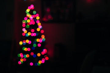 Bokeh Christmas Tree