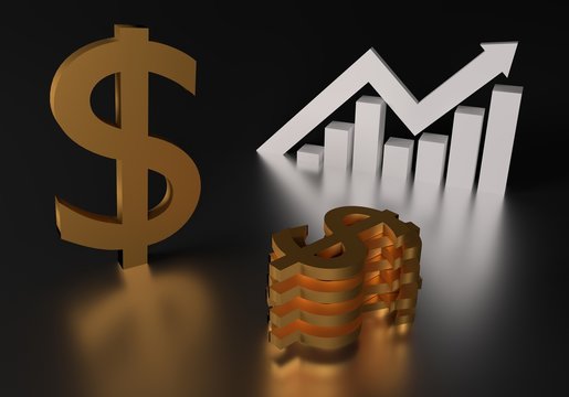 DOWJONES GRAPH ILLUSTRATION